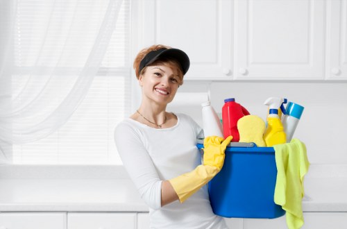 Commercial cleaning checklist and equipment for Wimbledon premises