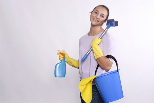 Commercial window cleaning for a Wimbledon shopfront