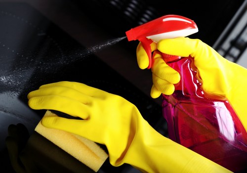 Local short-let cleaner managing a property changeover near Wimbledon