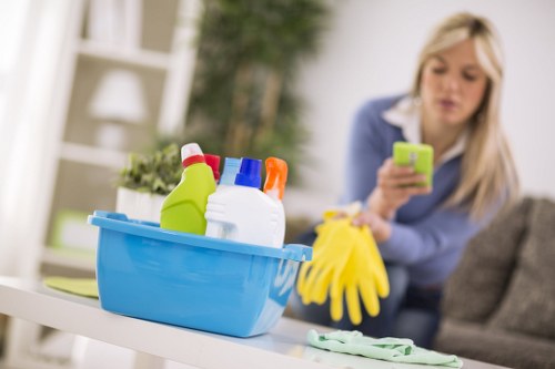 Professional removal of household items during a Wimbledon clearance job
